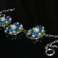 Les instructions de bracelet en perle - la breque en perle cristal en forme de panneau rond