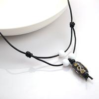 Handmade jewellery-plain leather necklaces for men