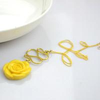 Handmade Art Jewelry- DIY Wirework Floral Necklace