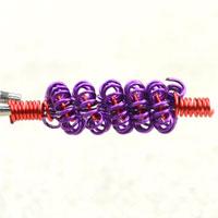 Using a coiling gizmo style 1-spiral wire techniques