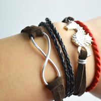How to Make Multi-stranded Leather Bracelets for Men with Simple Steps
