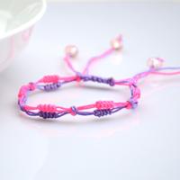 Step by Step Instruction on How to Do an Adjustable Slip Knot Friendship Bracelet