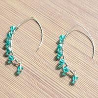 Design Your Own Coil Earrings with Beads and Wire