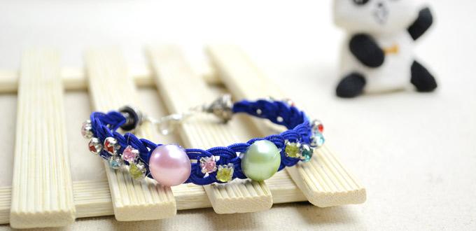 How to Make Braided Bead Bracelet - Delicate Braided Bracelet DIY Project