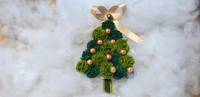 Easy to Make Lifelike Christmas Tree Decorations with Pearl Beads