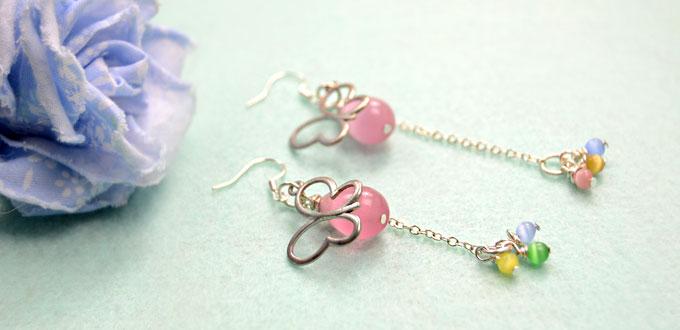 An Easy Way on Making Silver butterfly charm Earrings for Beginners