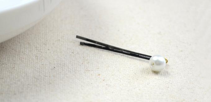 How to Make a DIY Pearl Bobby Pin for Weddings