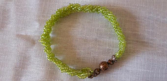 Easy Beaded Jewelry- How to Braid 3-strand Bracelets with Seed Beads