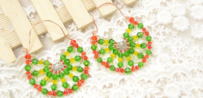 Summer Jewelry on How to Make Beaded Lemon Hoop Earrings with Wire
