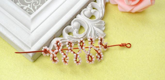 How to Make Beaded Hair Sticks out of Aluminum Wire