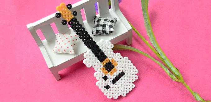 How to Make Your Own Cool Perler Bead Guitar Pattern for Home Decor