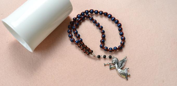 Valentine Day Jewelry on How to Make a Wooden Bead Necklace for Men