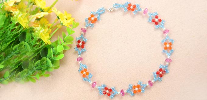 How to Make a Beautiful Beaded Butterfly Necklace at Home