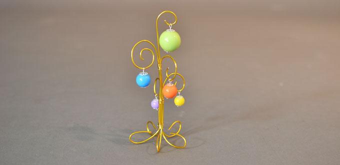  How to Make Easy Creative Beaded Tree Crafts with Wires 