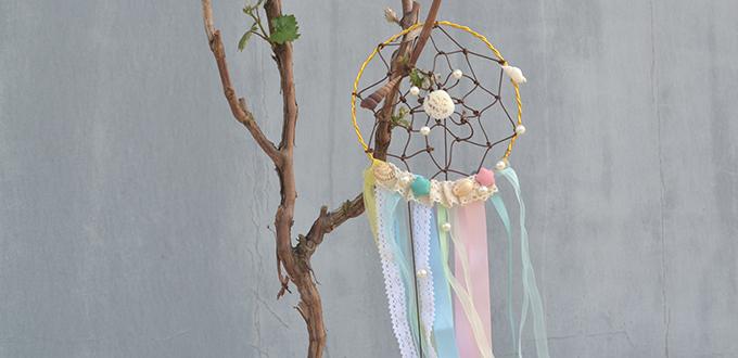 How to Make a Simple Craft Dream Catcher by Yourself