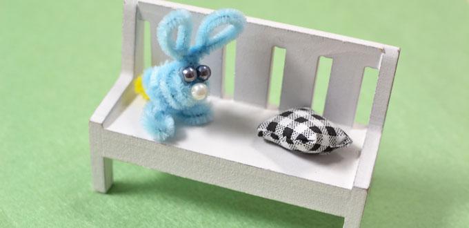 Simple Tutorial on How to Make an Easy Chenille Rabbit Craft
