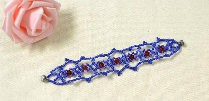 A Detailed Tutorial on How to Make a Seed Bead Woven Bracelet