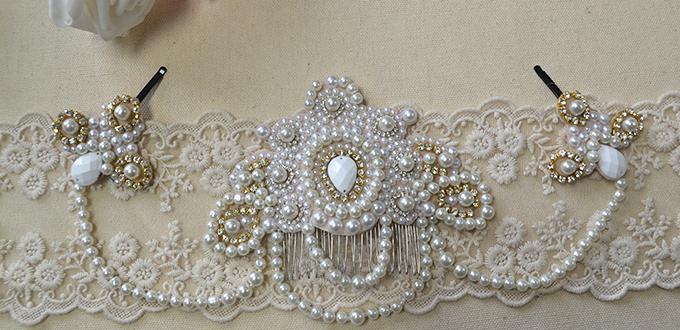 How to Make a Bridal Comb Headpiece - A Fashionable Design for Bride