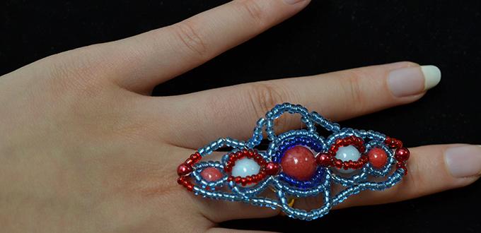What Can I Make with Seed Beads - Stylish Seed Bead Ring Tutorial 