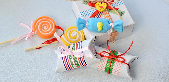 How to Make Easy Washi Tape Gift Boxes with Recycled Paper Rolls at Home