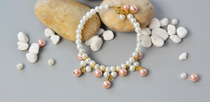 Pandahall Tutorial on How to Make Simple Yet Chic Pearl Beads Bracelet 