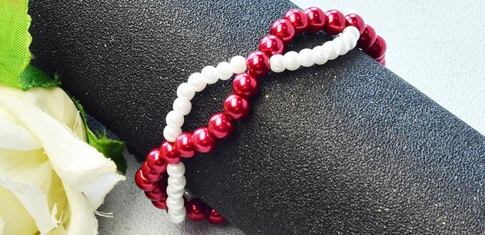 Easy Beebeecraft Project on Making an Adorable Elegant Bracelet with Pearls