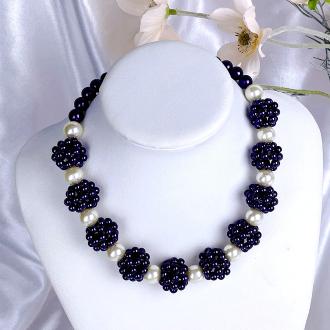 How to do Glass Pearl Beaded Necklace