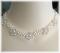 White Pearl Bead Necklace 