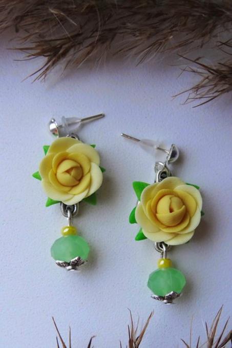 flower earrings 