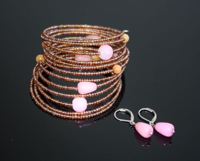 Bracelet and Earrings Set 
