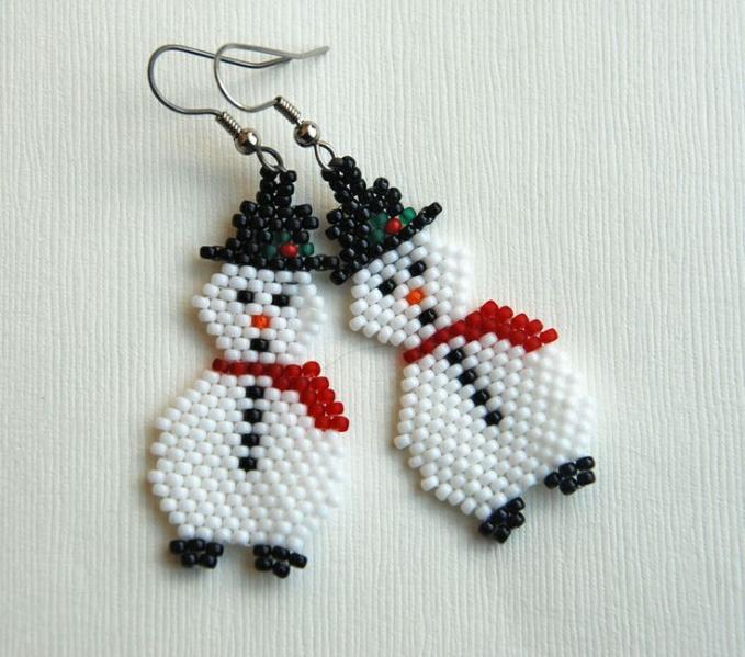 Snowmen Earrings 