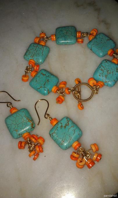 Turquoise Jewelry Set 