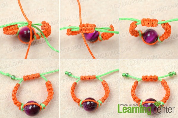 how to make a macrame ring