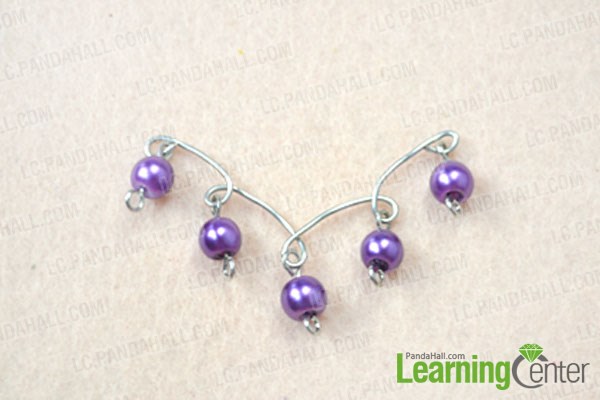 DIY shell chandelier earrings