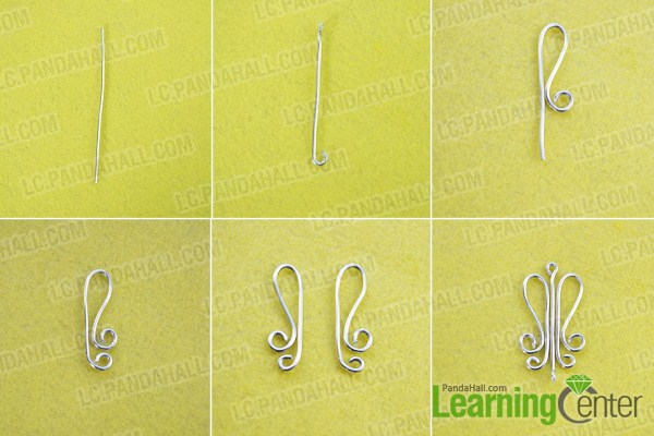 make basic simple wire wrapped bead earrings