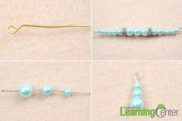 Finish making your own pearl necklace