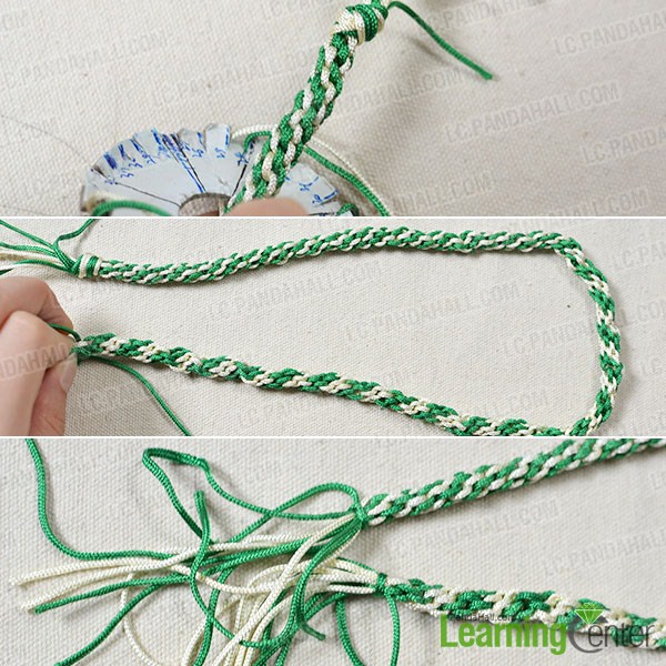 Make a woven chain