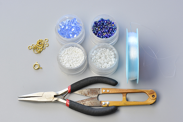 Diy Jewelry Making Tool Kit, Including Beading Needles, Seed Bead