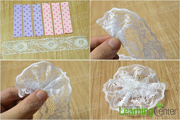 make a lace flower
