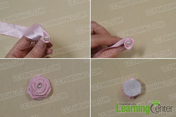 How to Make Cute Flowers Beaded Hair Accessories for Little Girls