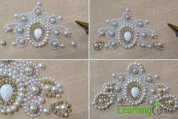 make a triangle-shaped bead pattern3