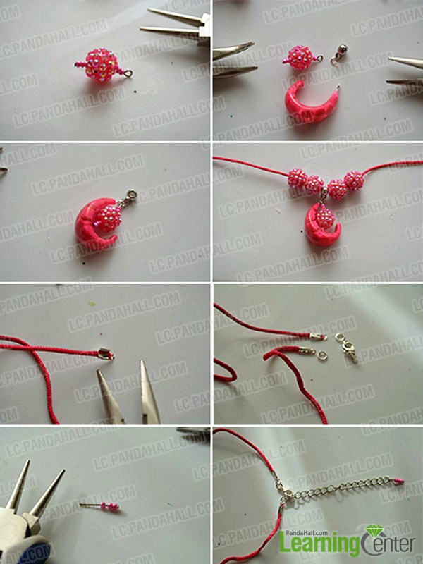 necklace for hot pink jewelry