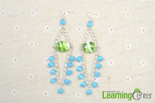 complete handmade chandelier earrings