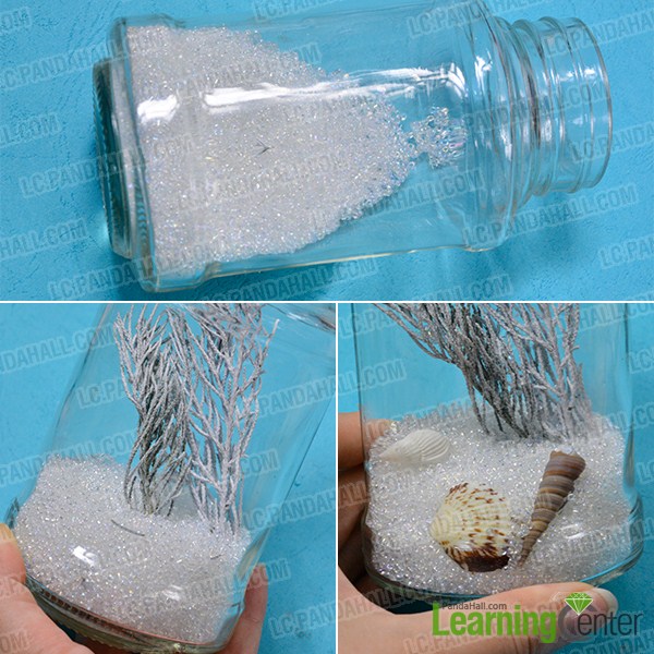 make the main part of the glass Christmas ornaments 