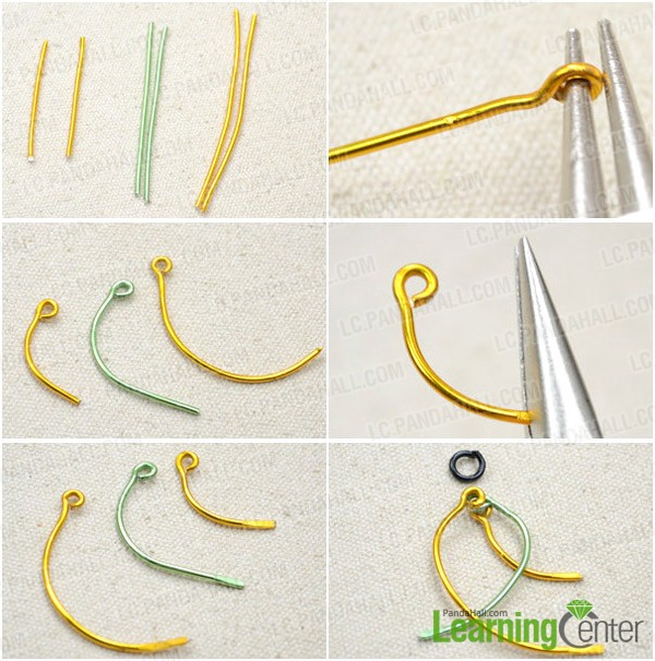 Step 1: Make fringe wire dangle