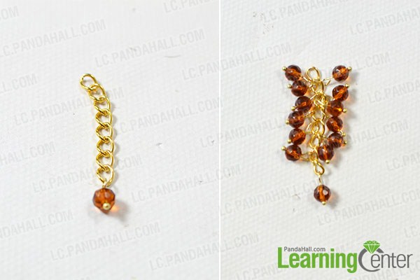 combine bead patterns with chain 