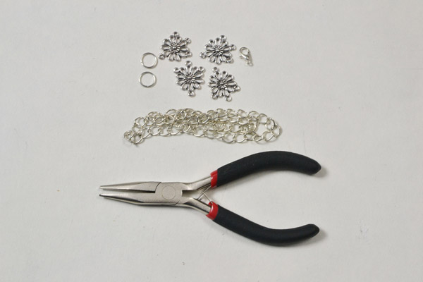 supplies needed in making the handmade chain body jewelry