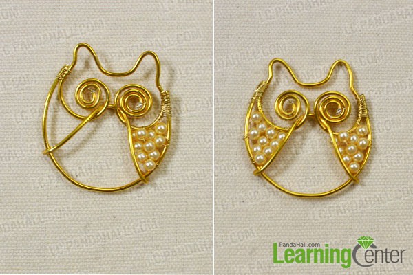 How to Make an Attractive Beaded Necklace with a Gold Owl Pendant