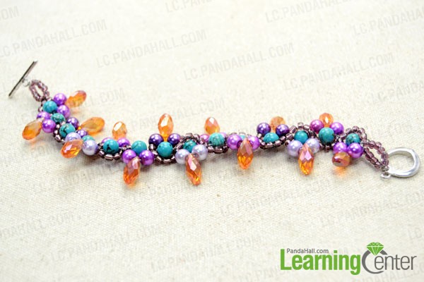 adjust the beads on bracelet