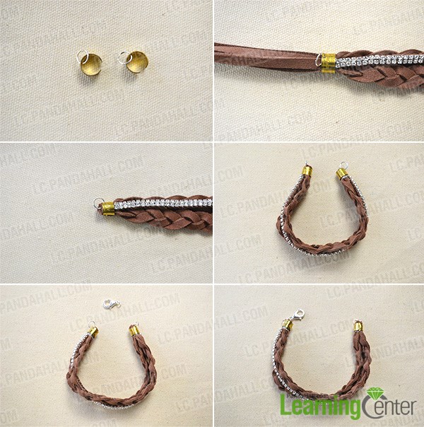 How to Make Cool Braided Chain Bracelet Tutorial 5
